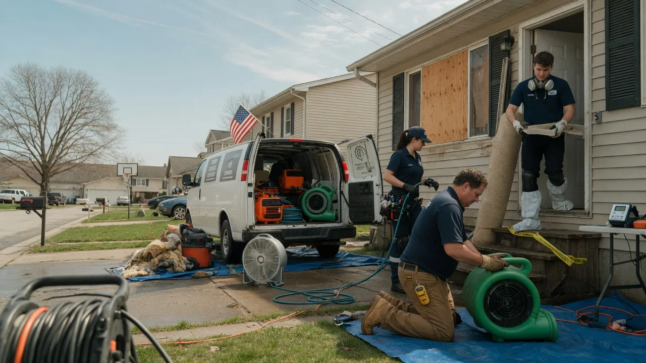 Water Damage Restoration in Drain, OR near me